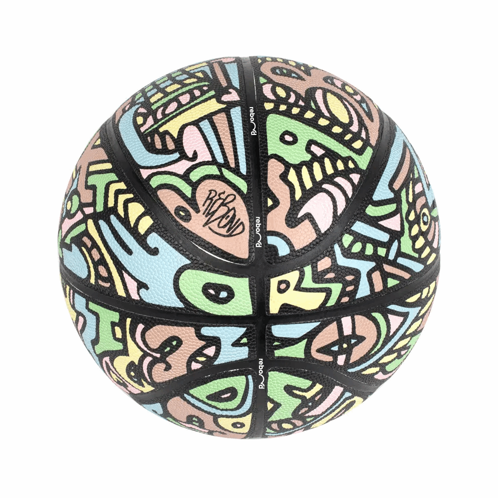 REBOND B-7-PU-TR-DEN BALLON DE BASKET REBOND X DEN END
