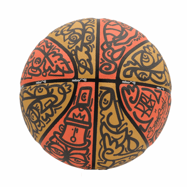 REBOND B-7-PU-TR-LBO BALLON DE BASKET REBOND X LOUIS BOTTERO