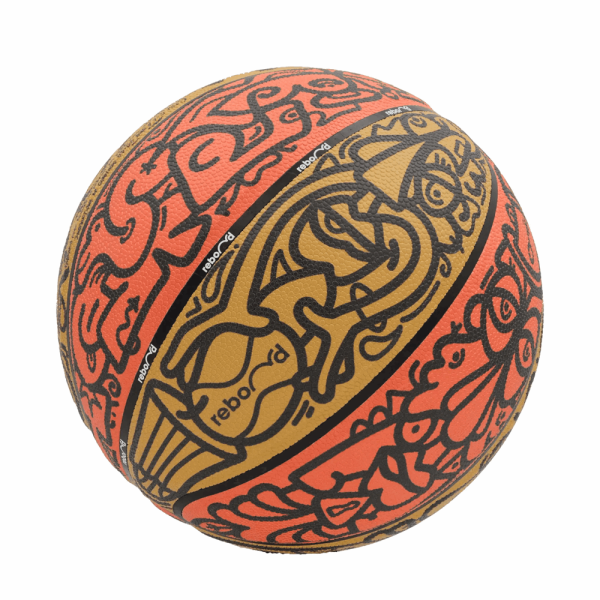 REBOND B-7-PU-TR-LBO BALLON DE BASKET REBOND X LOUIS BOTTERO