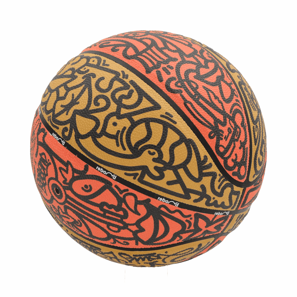 REBOND B-7-PU-TR-LBO BALLON DE BASKET REBOND X LOUIS BOTTERO