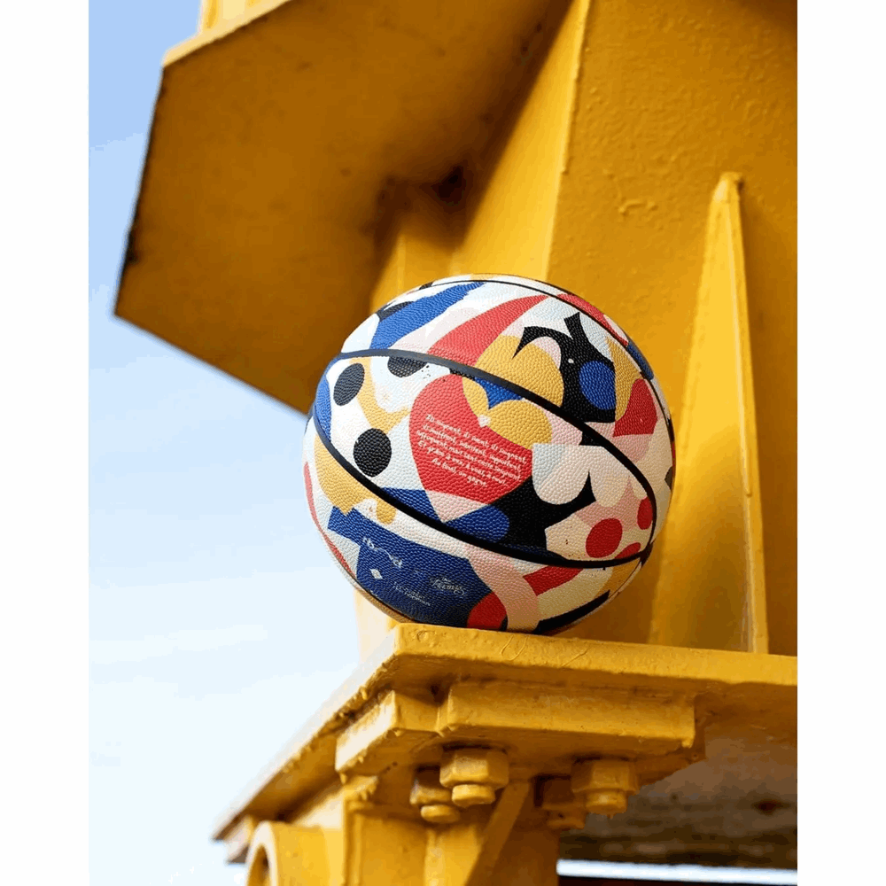 REBOND B-7-PU-TR-THE BALLON DE BASKET REBOND X THE FEEBLES