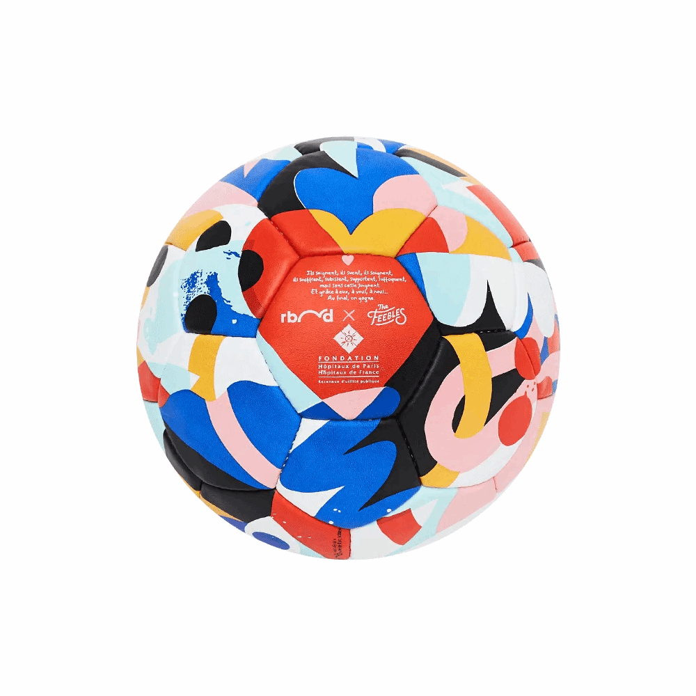 REBOND F-5-PU-TR-THE BALLON DE FOOT REBOND X THE FEEBLES