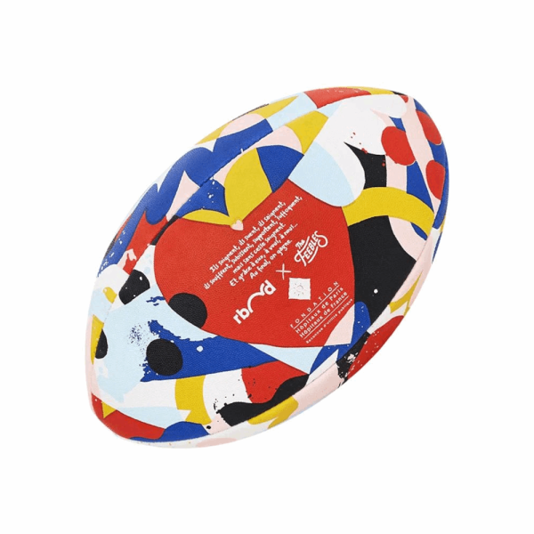 REBOND R-5-RUB-TR-THE BALLON DE RUGBY REBOND X THE FEEBLES