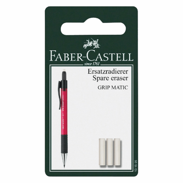 FABER CASTELL ΣΕΤ ΑΝΤΑΛΛΑΚΤΙΚΕΣ ΓΟΜΕΣ OF131595 ΓΙΑ GRIPMATIC 3τμχ 12308725