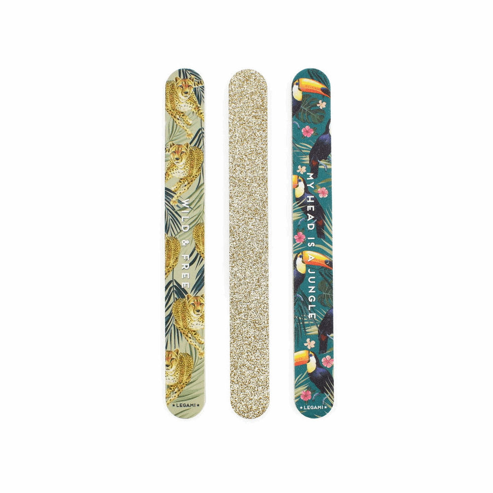LEGAMI NFS0002 NAILS BEFORE MALES - NAIL FILE SET - JUNGLE
