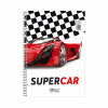 SALKO SUPERCARS ΤΕΤΡΑΔΙΟ ΣΠΙΡΑΛ Β5(17X25) 1Θ 30φ 7881