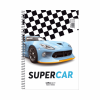 SALKO SUPERCARS  ΤΕΤΡΑΔΙΟ ΣΠΙΡΑΛ Α4(21X29) 2Θ 60φ 7887
