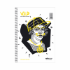 SALKO VIP ΤΕΤΡΑΔΙΟ ΣΠΙΡΑΛ Β5(17X25) 4Θ 120φ 7404