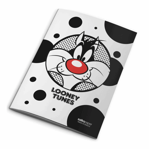 SALKO LOONEY TUNES ΤΕΤΡΑΔΙΟ ΚΑΡΦΙΤΣΑ Β5(17Χ25) 40φ 7121