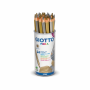 GIOTTO ΣΧΟΛΙΚΗ ΞΥΛΟΜΠΟΓΙΑ MEGA 5,5mm 9035 ΑΣΗΜΙ/9037 ΧΡΥΣΟ 000518000