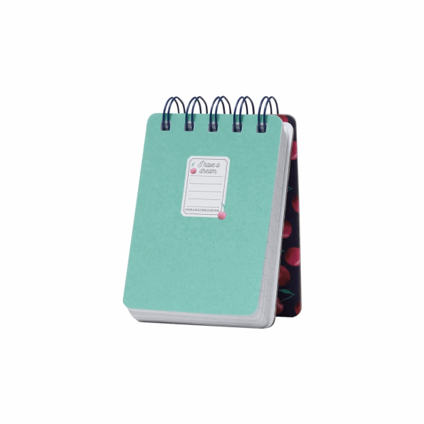 LEGAMI ΣΗΜΕΙΩΜΑΤΑΡΙΟ MINI SPIRAL NOTE CHERRY