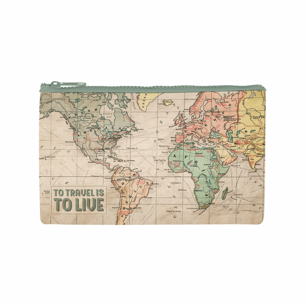 LEGAMI POUCH0013 ZIPPER POUCH FUNKY TRAVEL