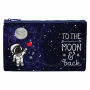 LEGAMI POUCH0018 ZIPPER POUCH FUNKY MOON