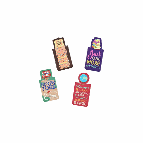 LEGAMI MBOOKKIT1 NEVER STOP ΣΕΛΙΔΟΔΕΙΚΤΗΣ ΜΑΓΝΗΤΙΚΟΣ 4τμχ