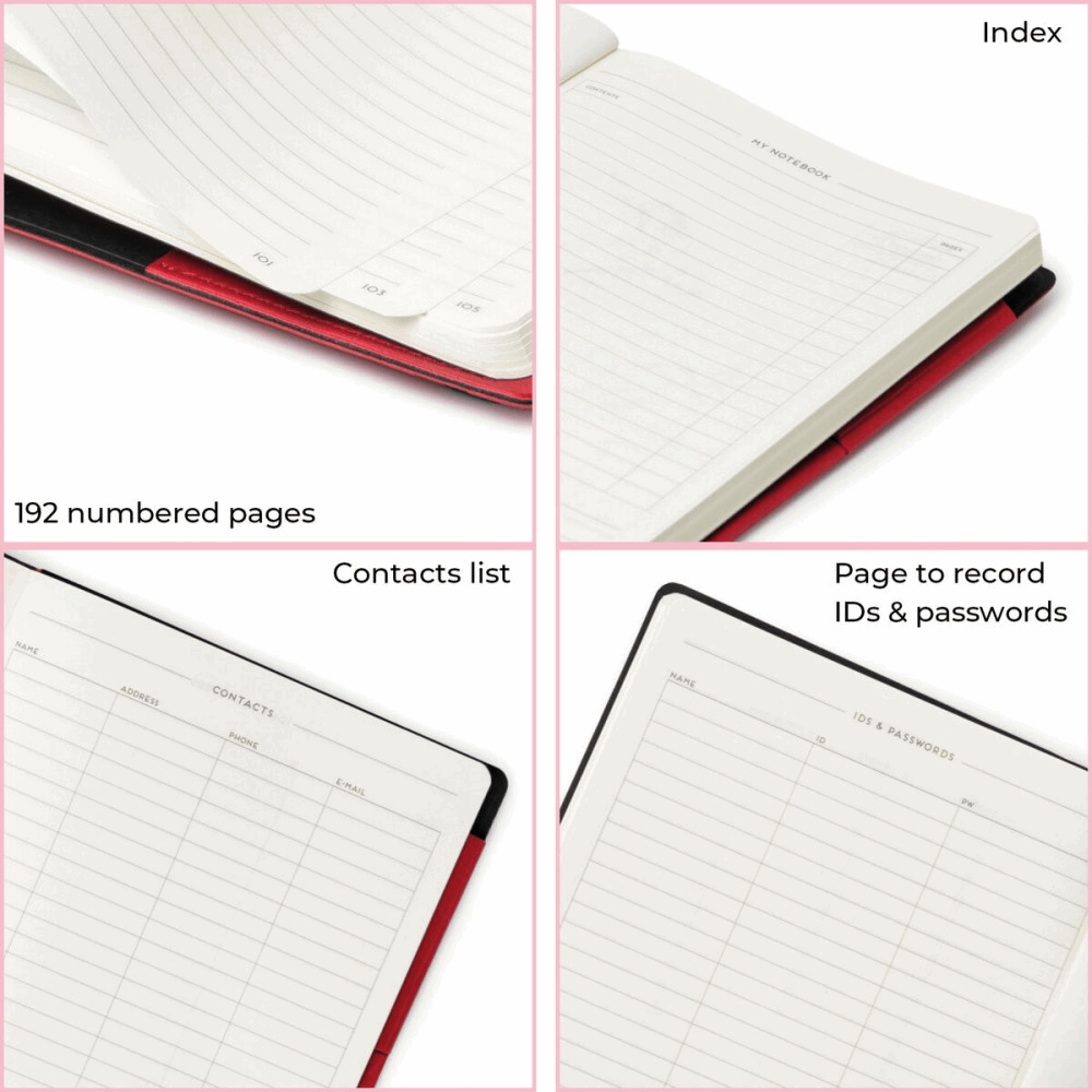 LEGAMI MYNOT0001 MY NOTEBOOK - SMALL LINED