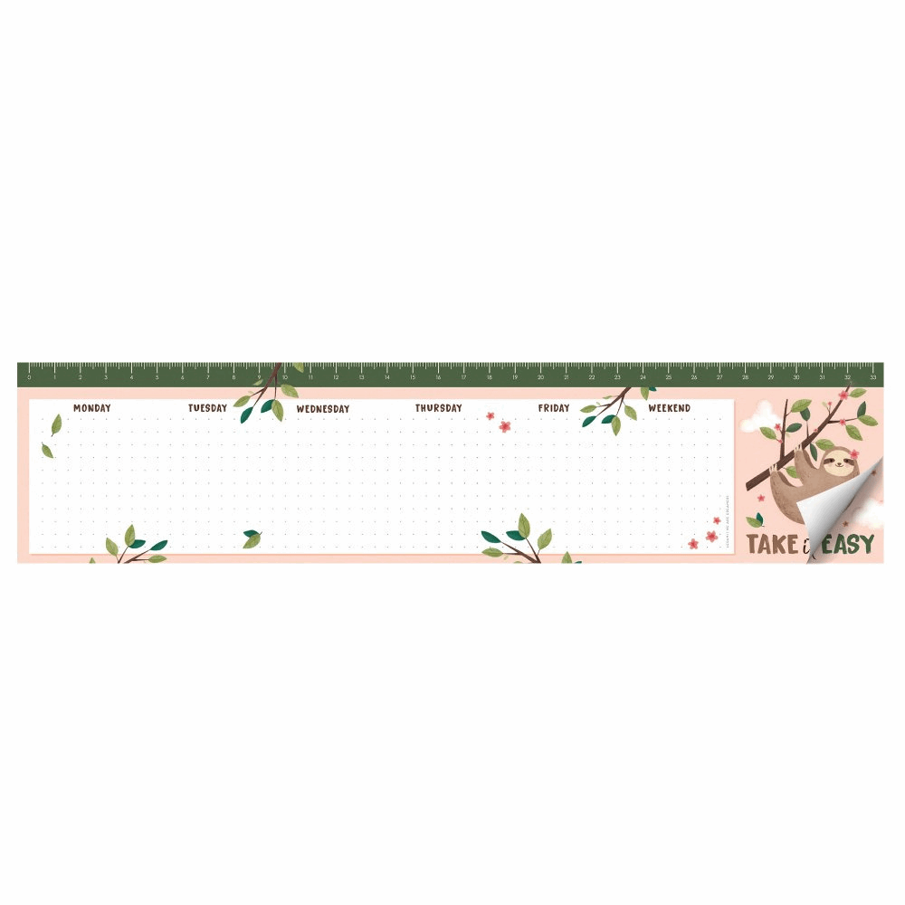 LEGAMI SMAPL16 SMART PLANNING - DESK PLANNER - SLOTH