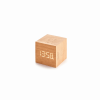 GINGKO WOODEN CUBE PLUS CLOCK CHERRY G028BO