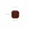 GINGKO VELVET ACCORDION LAMP BROWN G006ZE