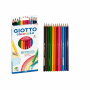 GIOTTO ΣΧΟΛΙΚΕΣ ΞΥΛΟΜΠΟΓΙΕΣ COLORS 3.0 ΣΕΤ 12τμχ QUALITY FOR SCHOOL 000276600