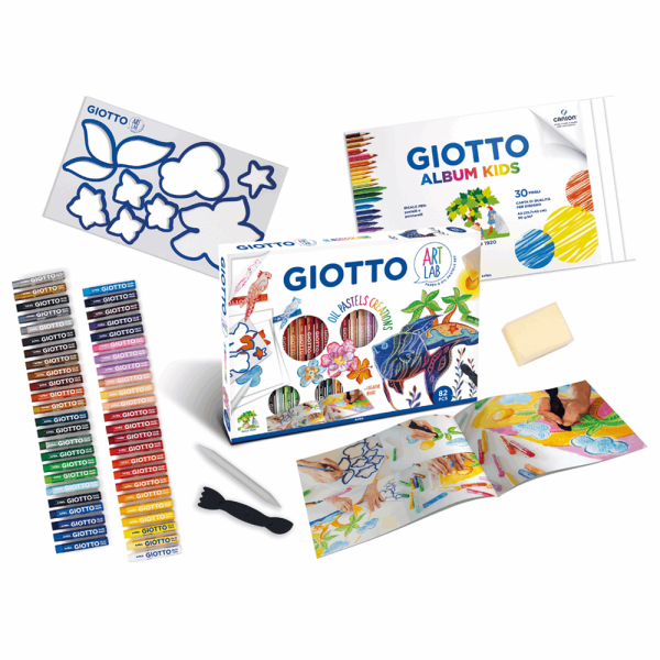 GIOTTO ΣΕΤ ΔΗΜΙΟΥΡΓΙΑΣ ART LAB OIL PASTEL 000581700