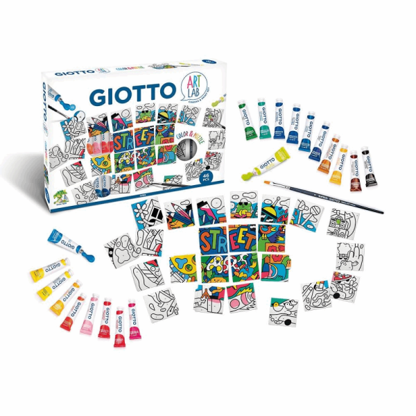 GIOTTO ΣΕΤ ΔΗΜΙΟΥΡΓΙΑΣ ART LAB COLOR & PUZZLE 000581800