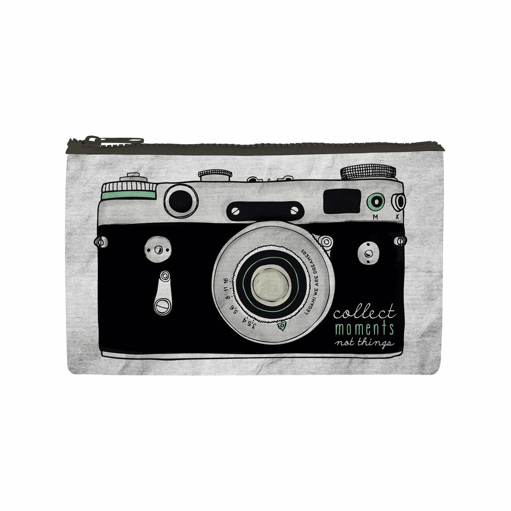 LEGAMI POUCH0019 ZIPPER POUCH FUNKY CAMERA