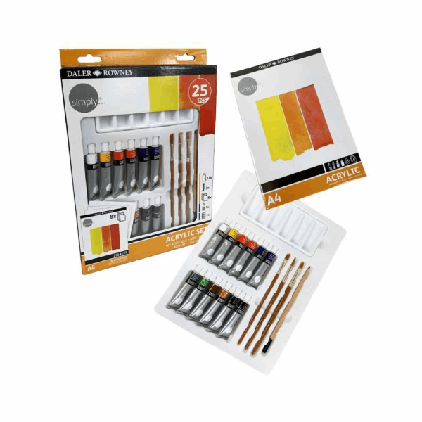 DALER ROWNEY SIMPLY SET ΖΩΓΡΑΦΙΚΗΣ ΑΚΡΥΛΙΚΩΝ 126500410