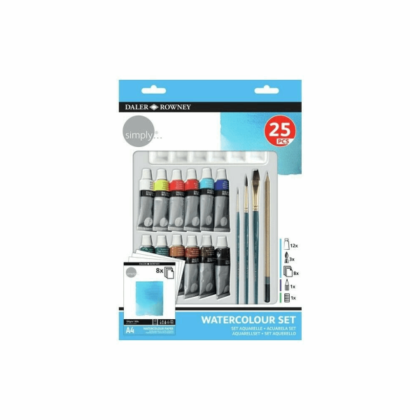 DALER ROWNEY SIMPLY SET ΖΩΓΡΑΦΙΚΗΣ WATERCOLOUR 134500410
