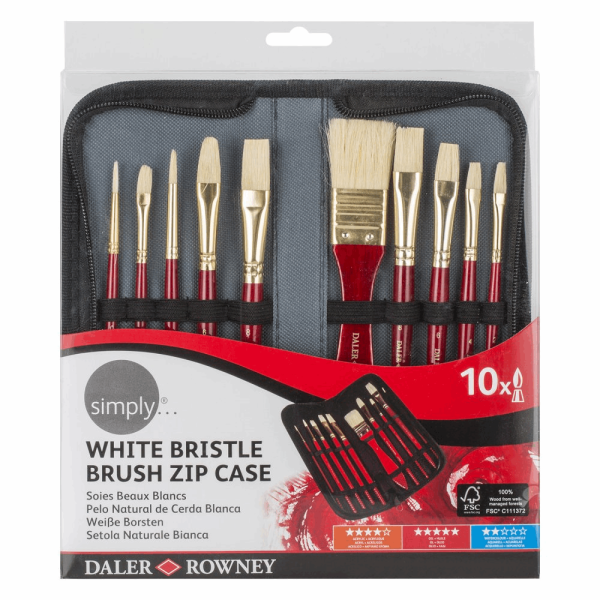 DALER ROWNEY SIMPLY OIL BRUSH ZIP CASE 216949010