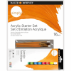DALER ROWNEY SIMPLY ACRYLIC 16pcs STARTER 126500005