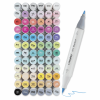 OHUHU MARKERS BRUSH & FINE SET-72+1 OHU-Y30-80400-76 OHU-Y30-80404-60