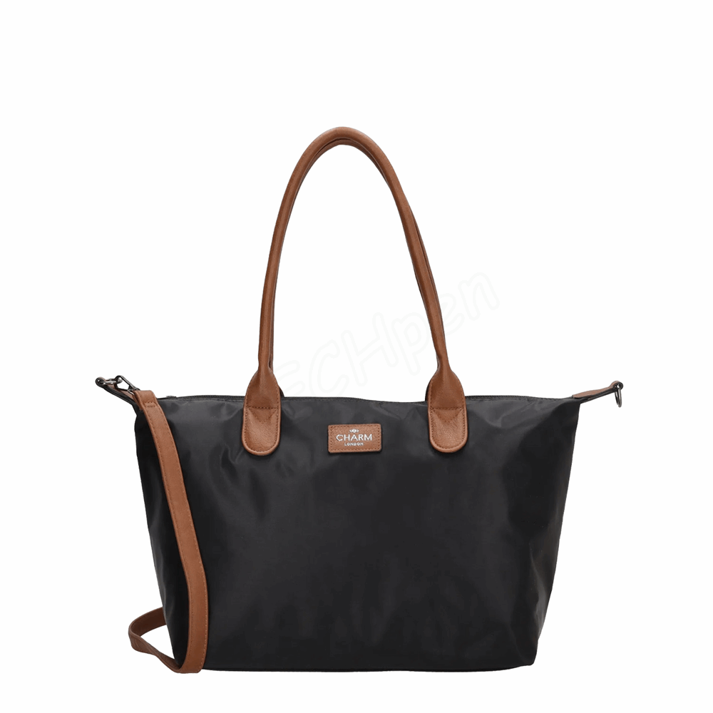 POLO Charm London Buckingham Shopper BLACK 20776-001