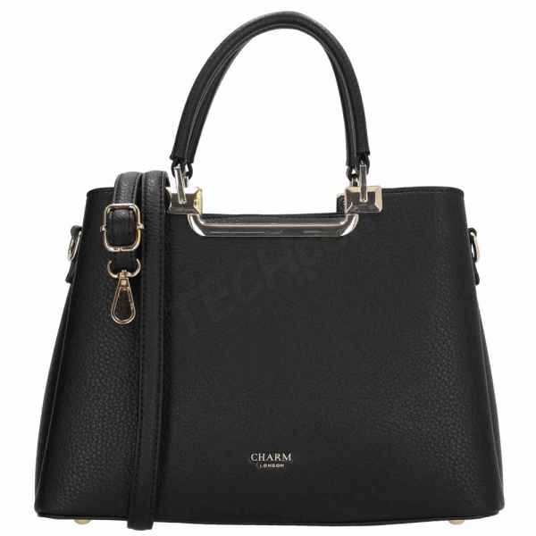 POLO Charm London Lucca Handbag BLACK 24460-001