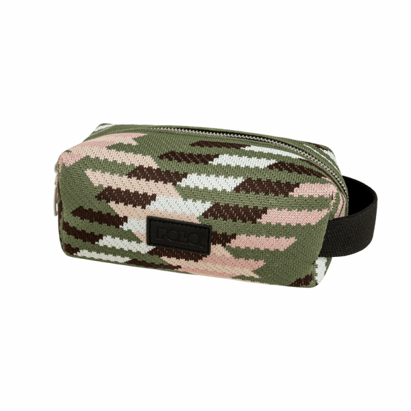 POLO COSMETIC BAG SEYA KHAKI/PINK 938016-8486