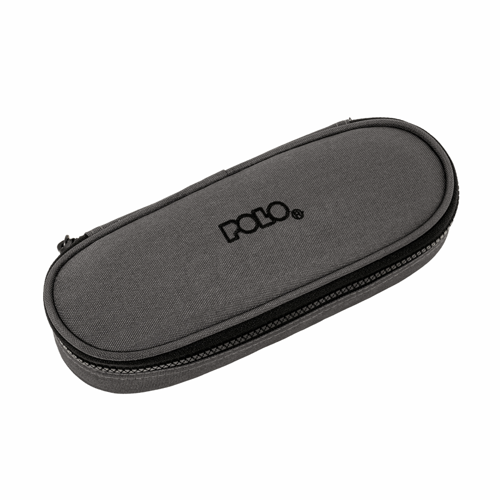 POLO PENCIL CASE BOX TITANIUM-BLACK/ΤΙΤΑΝΙΟ-ΜΑΥΡΟ 937003SET4-2620
