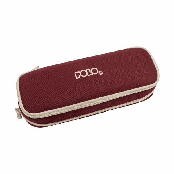 POLO PENCIL CASE DUO BOX BORDEUX-ICE/ΜΠΟΝΤΟ-ΠΑΓΟΥ 937004SET4-3324
