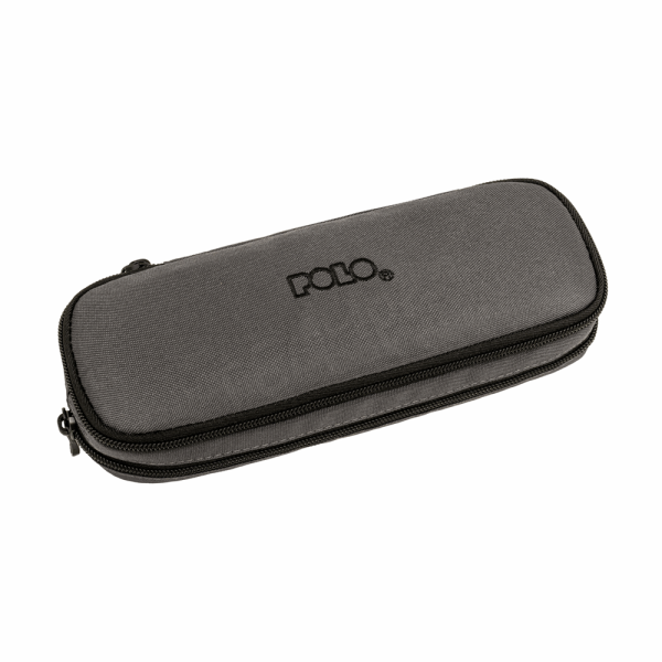 POLO PENCIL CASE DUO BOX TITANIUM-BLACK/ΤΙΤΑΝΙΟ-ΜΑΥΡΟ 937004SET4-2620