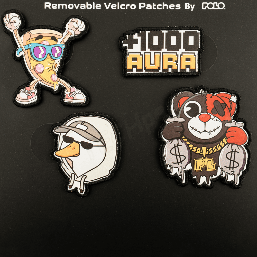 POLO PINS & PATCHES  917006SET-PATCH3