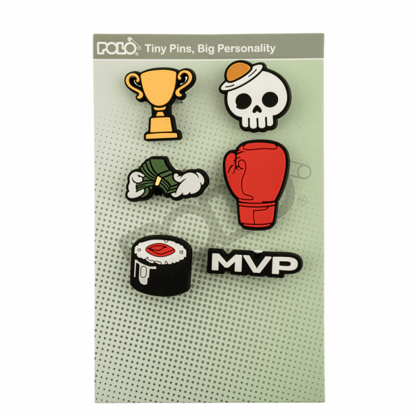 POLO PINS & PATCHES  917006SET-PIN1