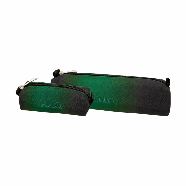 POLO WALLET PENCIL CASE  BLACK/GREEN GRADIENT 937006SET5DEGR-8418
