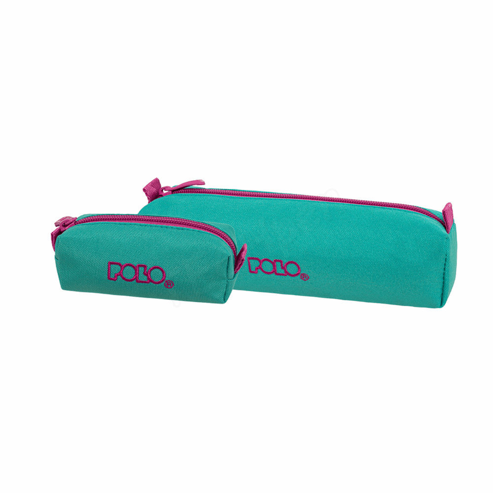 POLO WALLET PENCIL CASE  CYAN-DARK FUCHIA/ΚΥΑΝΟ-ΣΚΟΥΡΟ ΦΟΥΞΙΑ 937006SET5DOS-5644