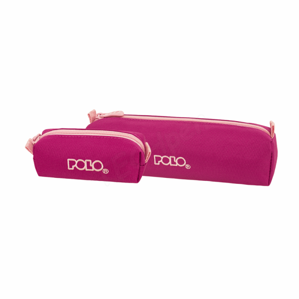 POLO WALLET PENCIL CASE  DARK FUCHIA-LIGHT PINK/ΣΚΟΥΡΟ ΦΟΥΞΙΑ-ΑΝΟΙΧΤΟ ΡΟΖ 937006SET5DOS-44