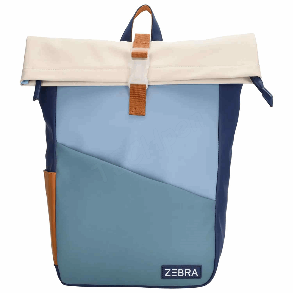 POLO Zebra Trends Scott Backpack Mid-blue W01239-058