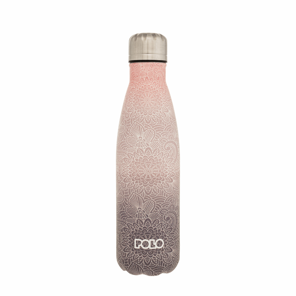 POLO ΘΕΡΜΟΣ STAINLESS STEEL 0,50L  PINK/BLUE GRADIENT 949004SET4DEGR-8412