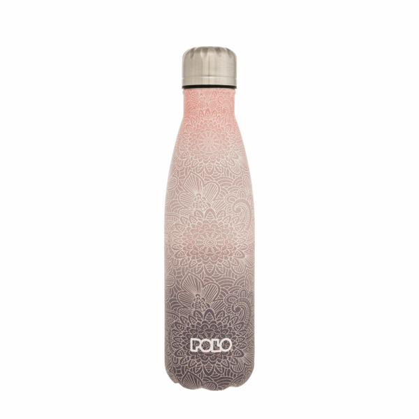 POLO ΘΕΡΜΟΣ STAINLESS STEEL 0,50L  PINK/BLUE GRADIENT 949004SET4DEGR-8412