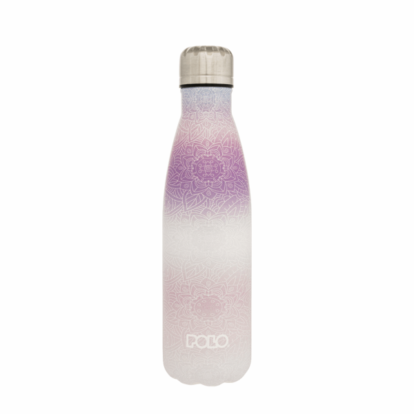 POLO ΘΕΡΜΟΣ STAINLESS STEEL 0,50L  PURPLE/PINK GRADIENT 949004SET4DEGR-8411