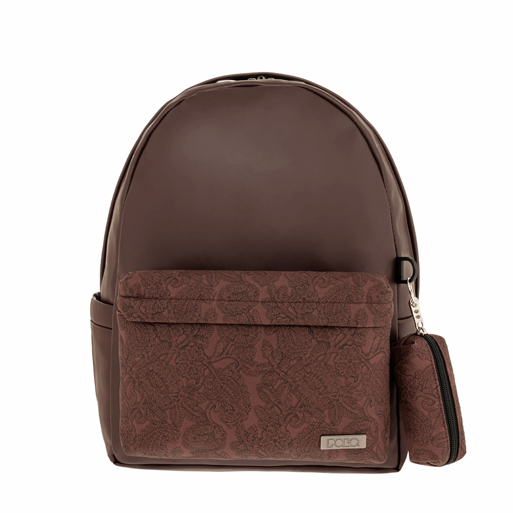 POLO ΣΑΚΙΔΙΟ DANTELA BURGUNDY-ΒΟΥΡΓΟΥΝΔΙ 902074-3400