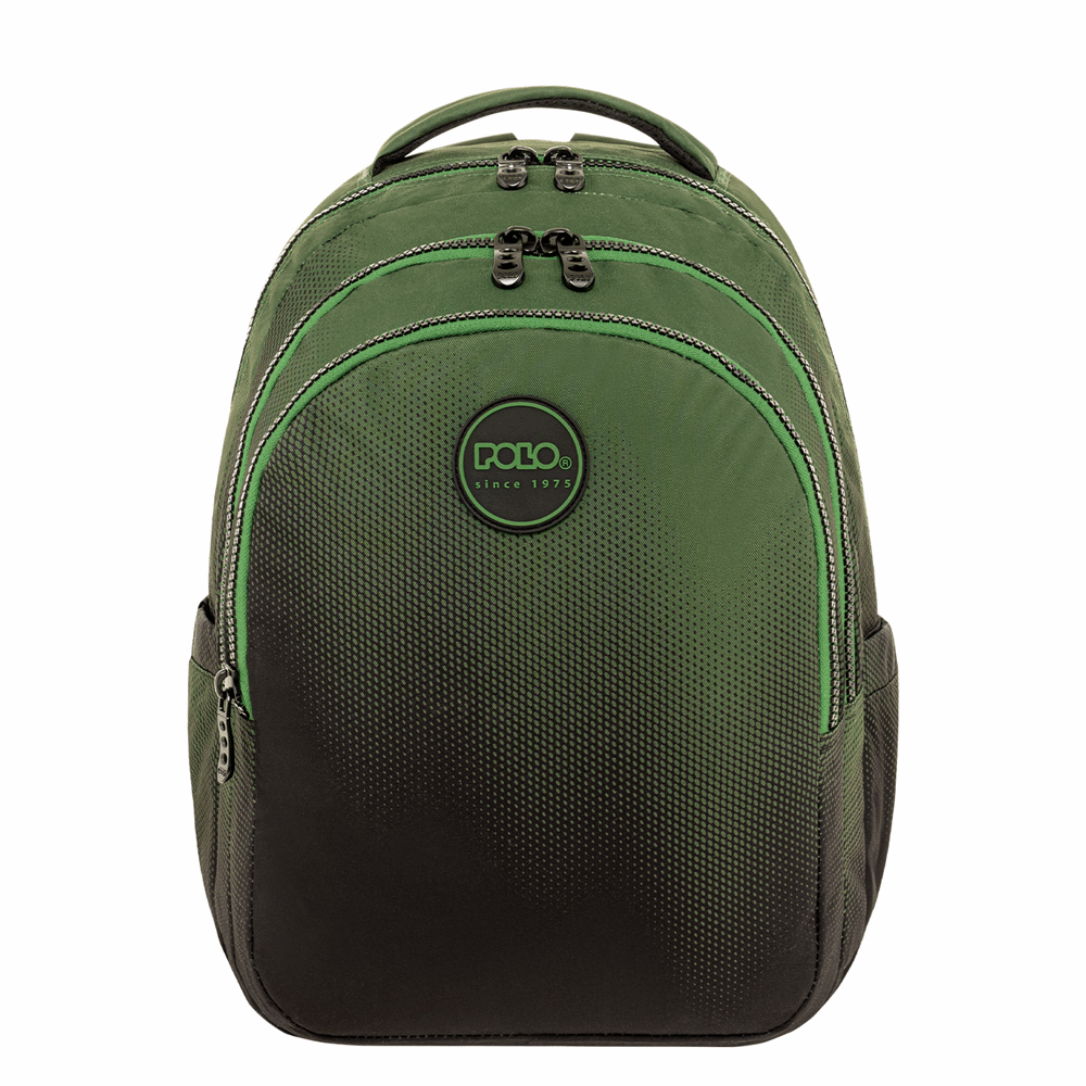 POLO ΣΑΚΙΔΙΟ FOCUS BLACK/GREEN GRADIENT 901078-8418