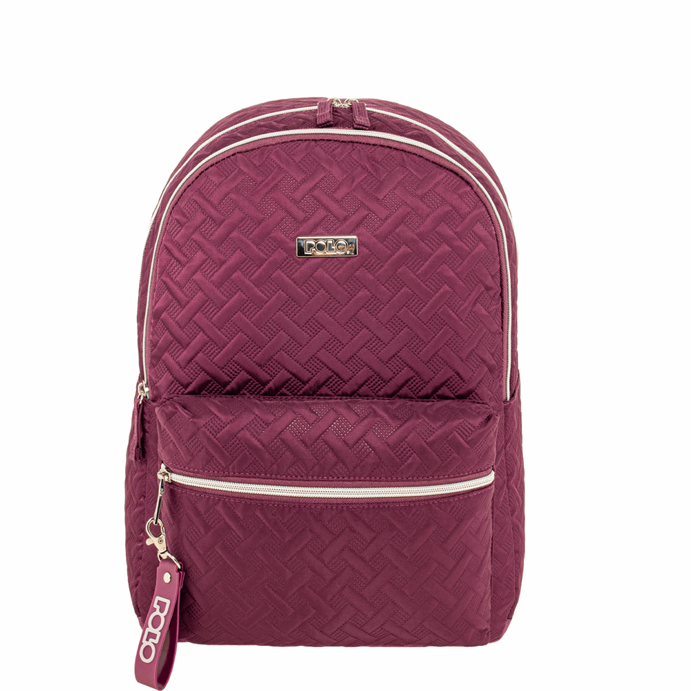 POLO ΣΑΚΙΔΙΟ GRIDON EGGPLANT-ΜΕΛΙΤΖΑΝΙ 902075-4800