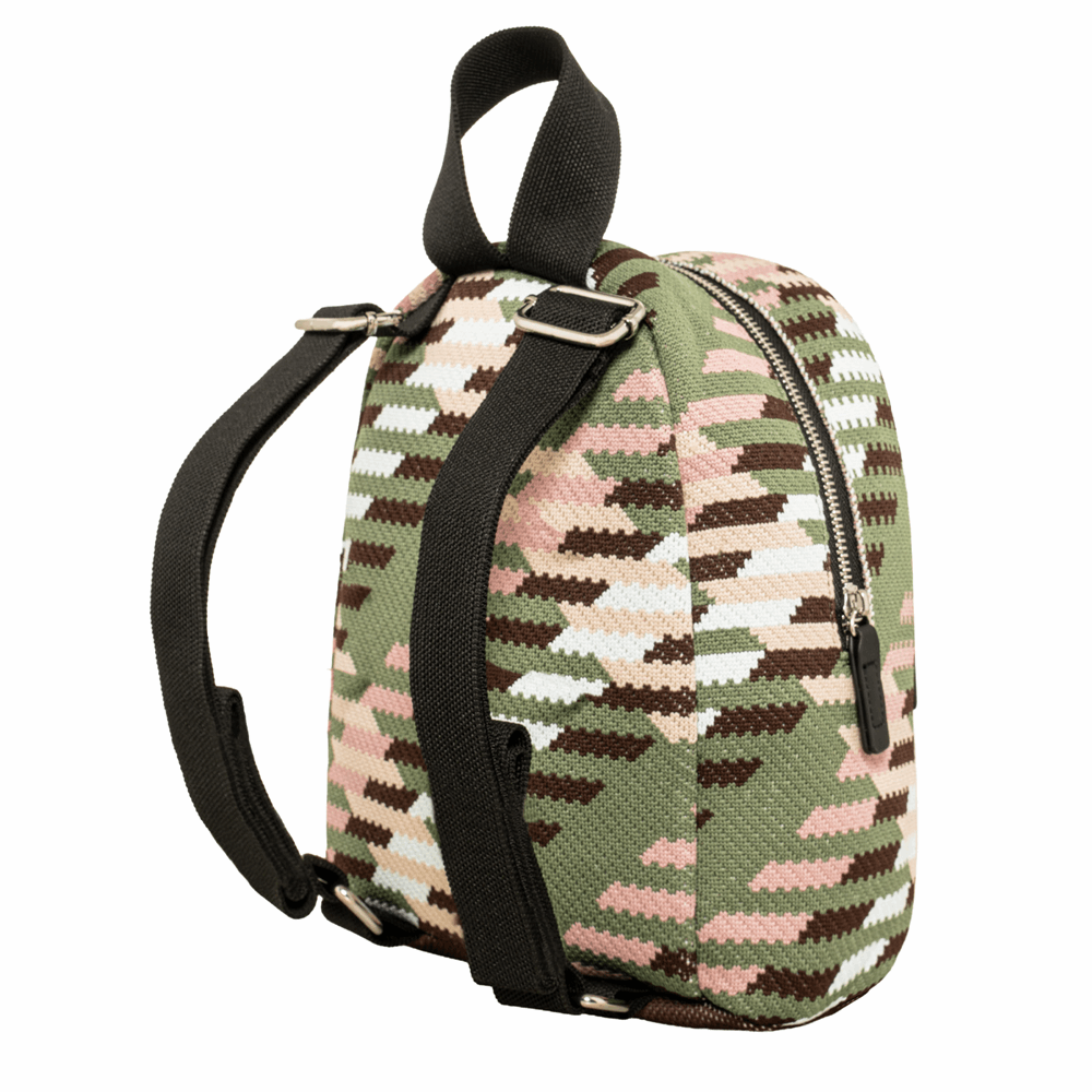 POLO ΣΑΚΙΔΙΟ MINI SEYA KHAKI/PINK 911007-8486